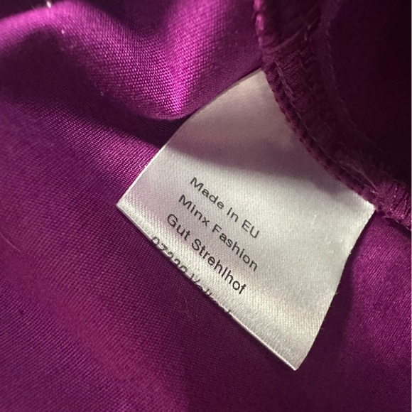 Wingate Collection Oversized Button Down Shirt Artsy Asymmetric Size 0 Small - Picture 7 of 8